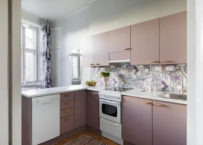 Lovely Vintage Suite, Autohalli דירה הלסינקי