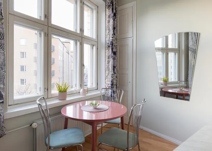 דירה Lovely Vintage Suite, Autohalli הלסינקי